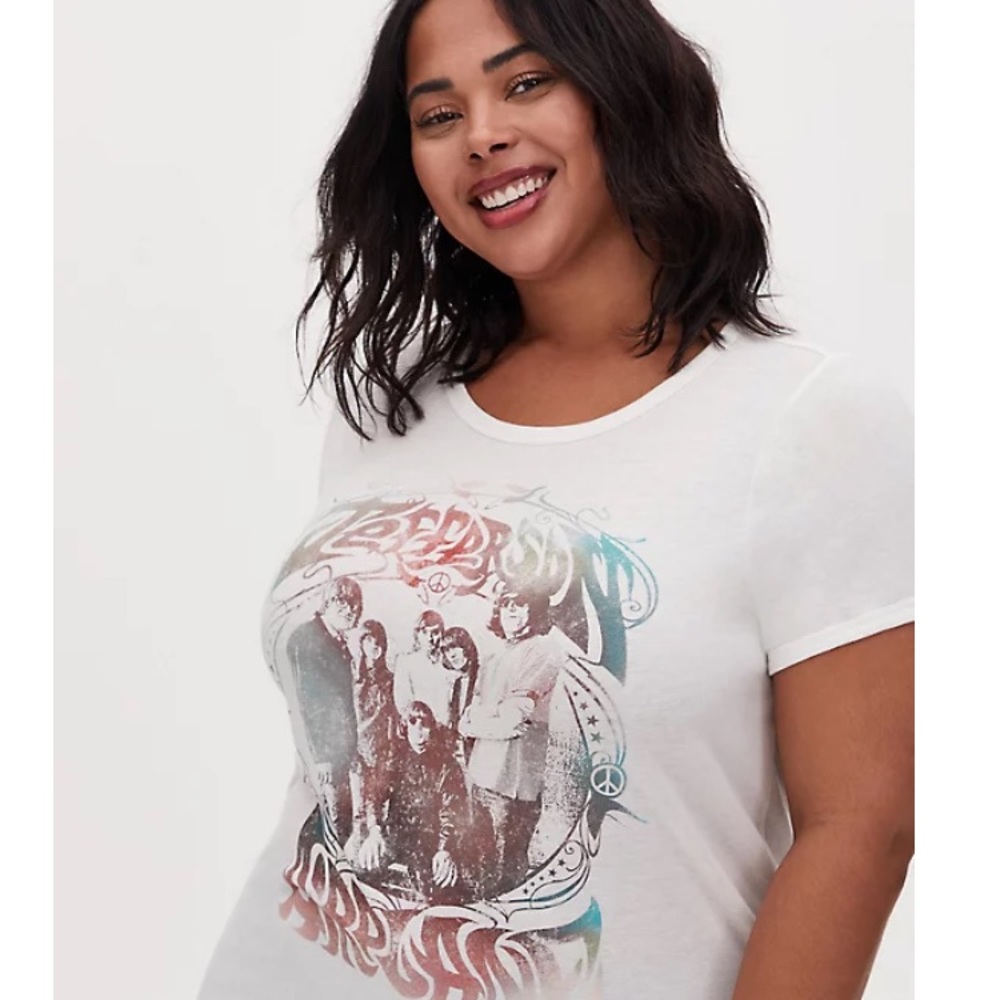Torrid Jefferson Airplane T, NWT in bag
